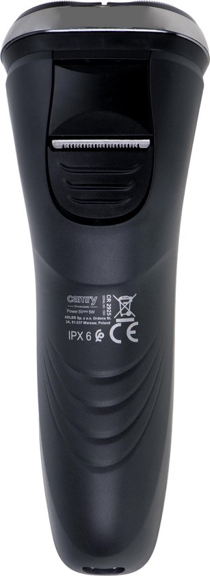Camry CR2925 Scheerapparaat - 3 Roterende Scheerkoppen - Zwart