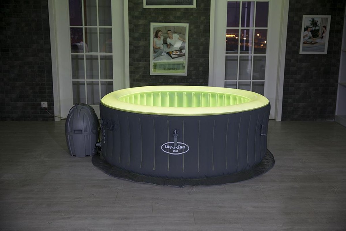 Bestway Jaccuzzi Lay-Z Spa Bali - Ø 180 x 66 cm - Grijs