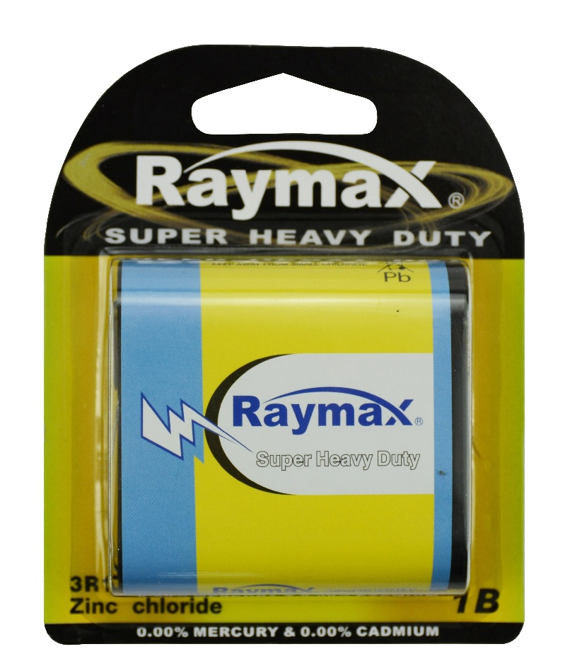 Huismerk Raymax Batterij Blok Super Heavy Duty - 4,5V 3R12