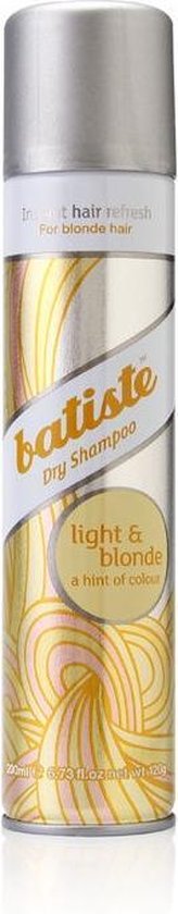 Batiste Droogshampoo - Light En Blonde 200 ml