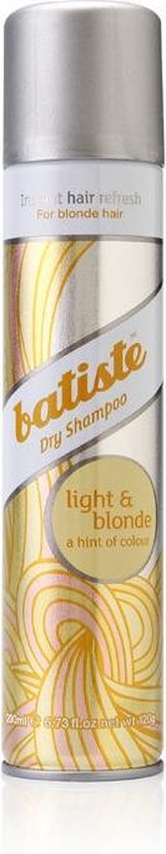 Batiste Droogshampoo - Light En Blonde 200 ml