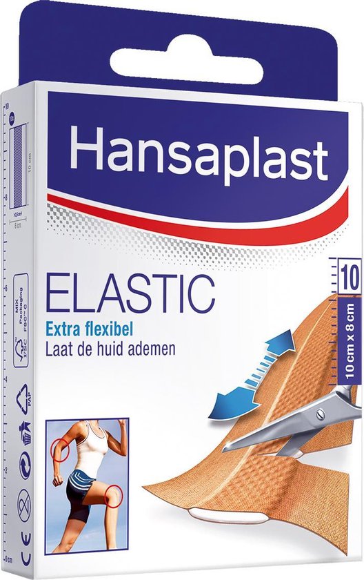 Hansaplast Elastic 8cm 1m Lengte x 8cm Breedte
