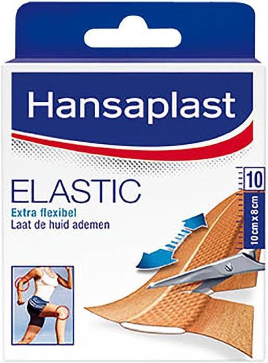 Hansaplast Elastic 8cm 1m Lengte x 8cm Breedte
