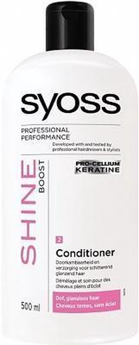 Syoss Conditioner Shine Boost - Normaal tot Dof Haar