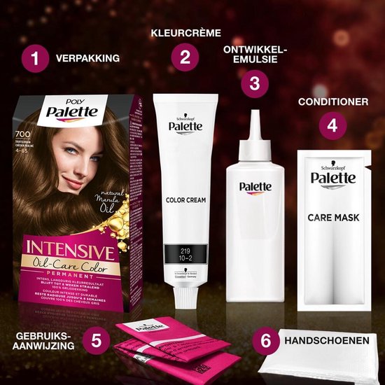 Schwarzkopf Poly Pallette Haarkleuring - 400 Intense Cacao