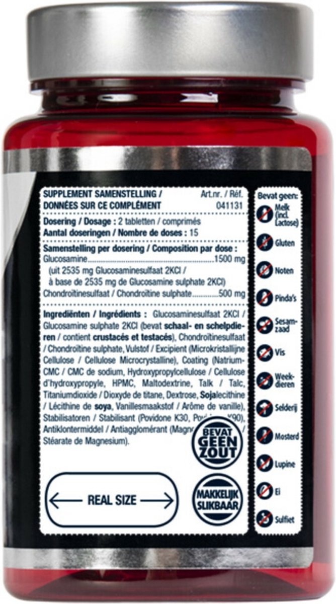 Lucovitaal - Glucosamine - 30 tabletten - 1500/500 mg 30 tabletten