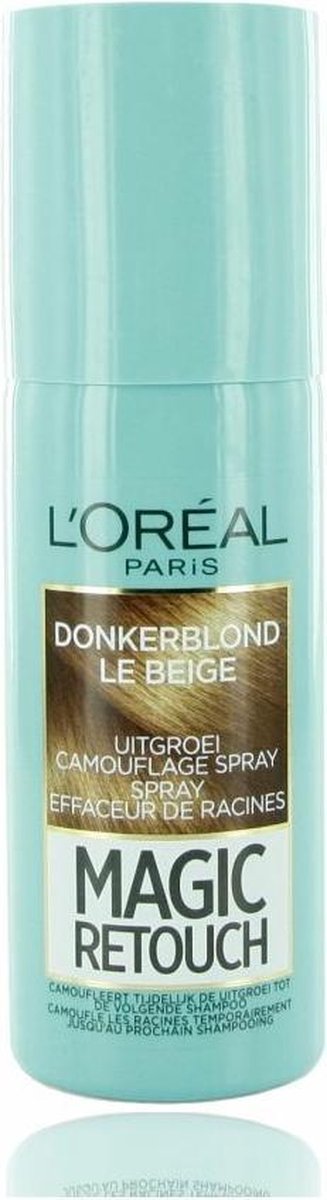 Loréal Paris Uitgroei Spray - Magic Retouch Donkerblond 75 ml - Grijs