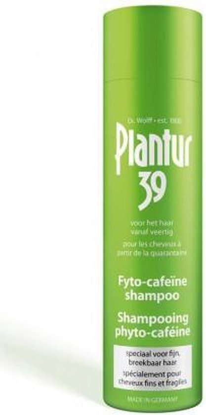 Plantur 39 Cafeïne Shampoo - Fijn, Breekbaar Haar 250ml