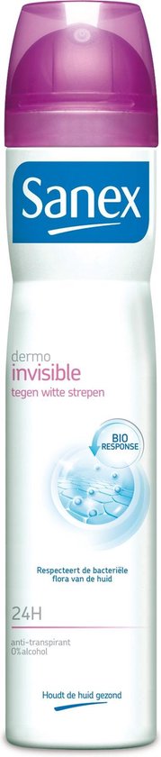 Sanex Dermo Invisible Anti-transparant Deodorant - 200ml