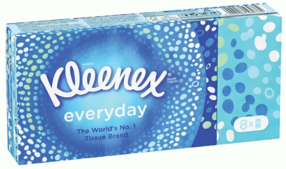 Kleenex Zakdoekjes - Everyday 8-pak
