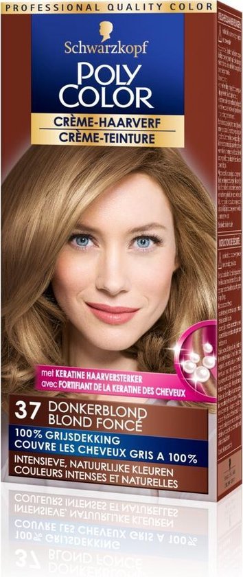 Schwarzkopf Poly Color Haarverf - 37 Donkerblond