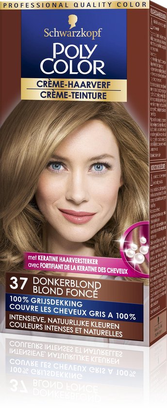 Schwarzkopf Poly Color Haarverf - 37 Donkerblond