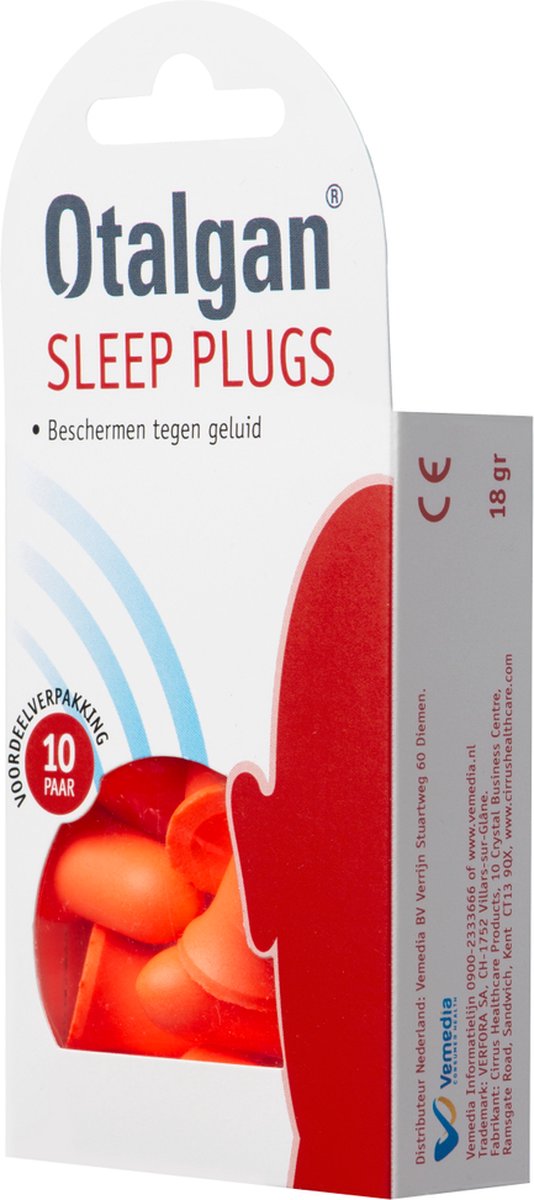 Otalgan Sleep Plugs Voordeelpack 10 stuks
