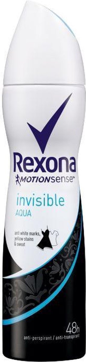Rexona Deodorant Deospray Women Invisible Aqua - 150ml