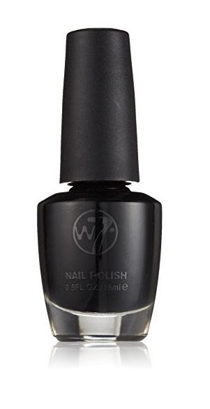 W7 Nagellak - 55 Matt Black 15 ml