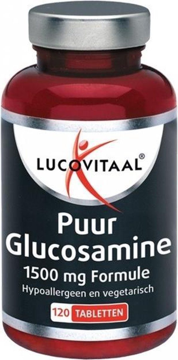 Lucovitaal Supplementen Glucosamine Puur 1500 mg - 120 Tabletten