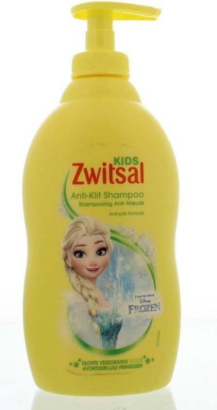 Zwitsal Kids Anti Klit Shampoo Frozen Spender - 400 ml