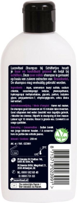 Lucovitaal Shampoo Bij Schilfertjes - 200 ml