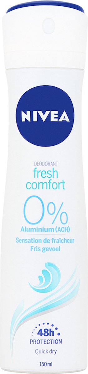 Nivea Fresh Comfort 0% Deospray - 150 ml