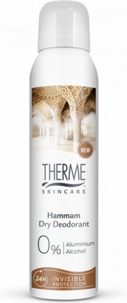 Jordan Therme Deodorant Dry Hammam 0% Alcohol - 150ml