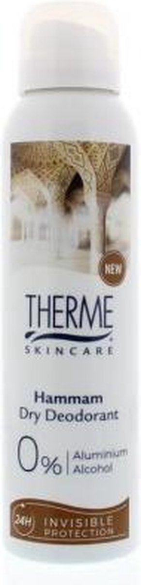 Jordan Therme Deodorant Dry Hammam 0% Alcohol - 150ml
