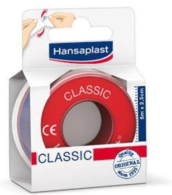 Hansaplast Hechtpleisters - Classic 1.25cmx5m