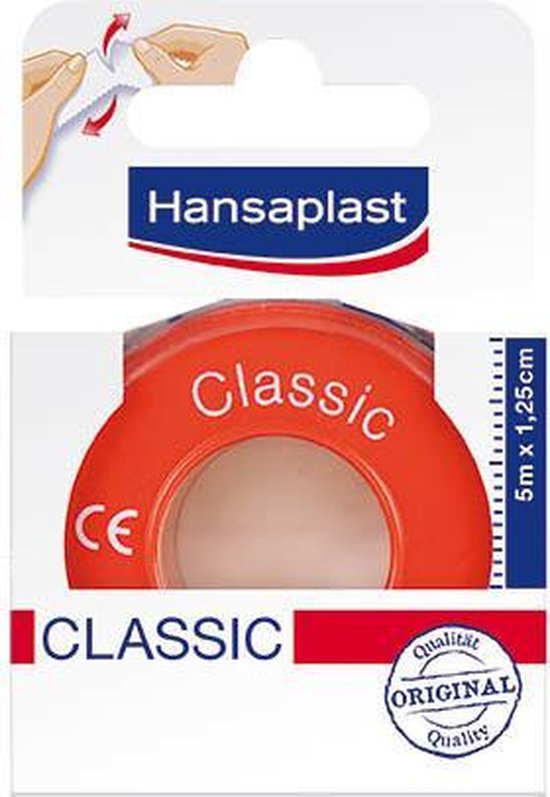 Hansaplast Hechtpleisters - Classic 1.25cmx5m