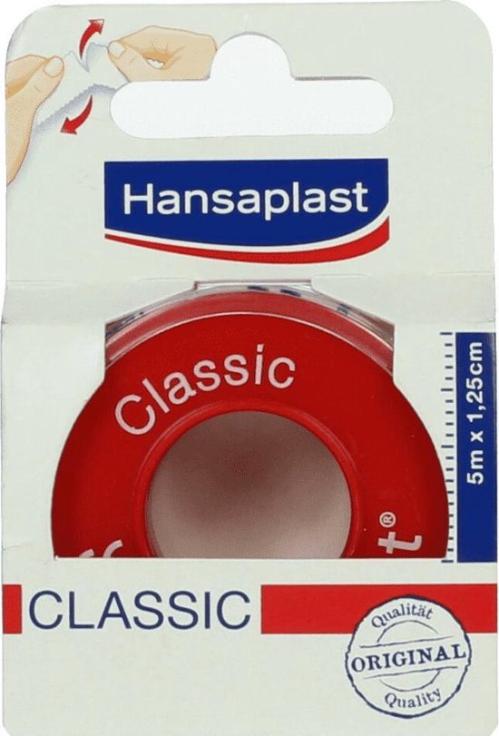 Hansaplast Hechtpleisters - Classic 1.25cmx5m