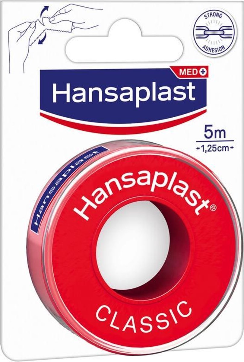 Hansaplast Hechtpleisters - Classic 1.25cmx5m