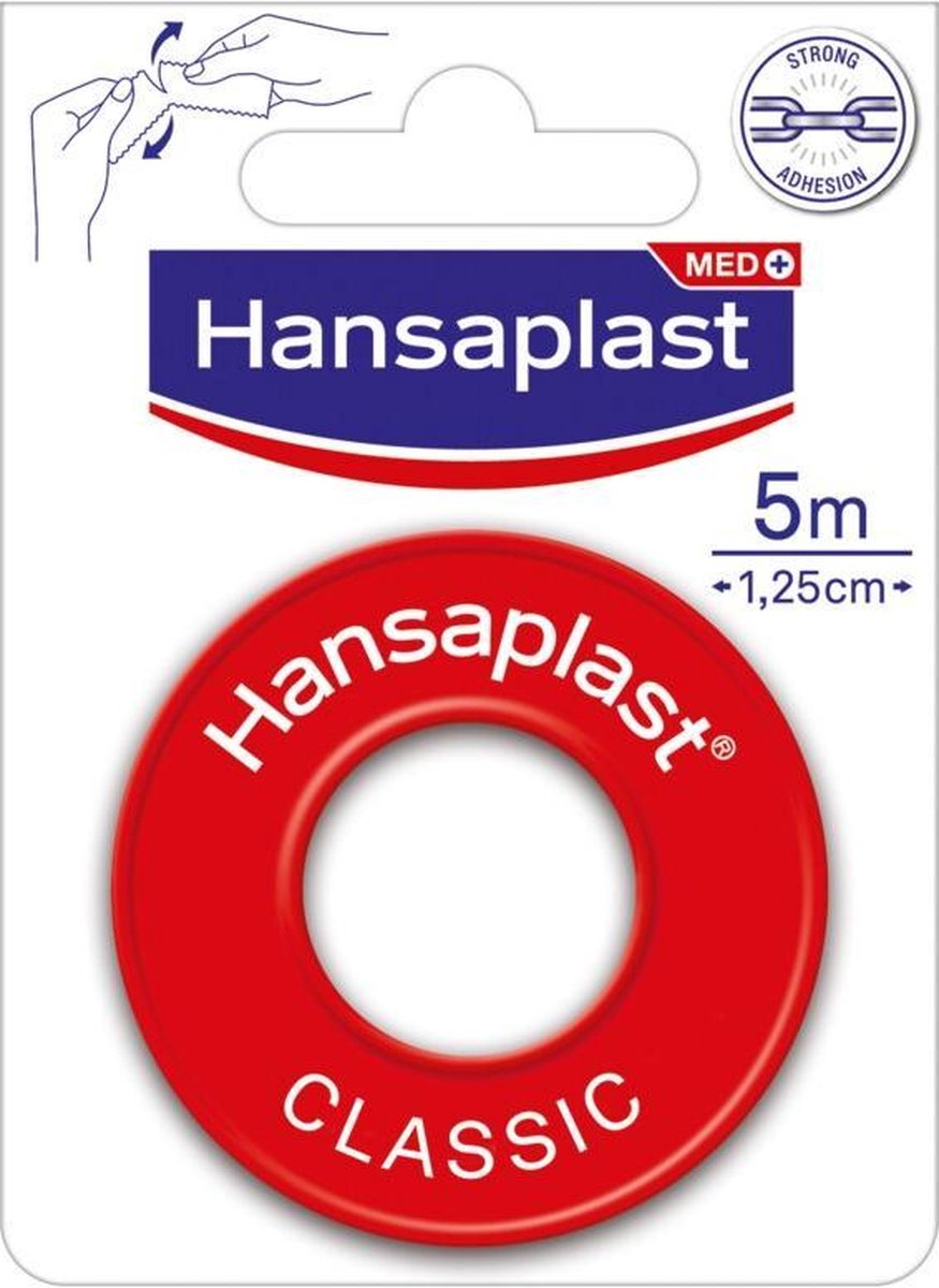 Hansaplast Hechtpleisters - Classic 1.25cmx5m