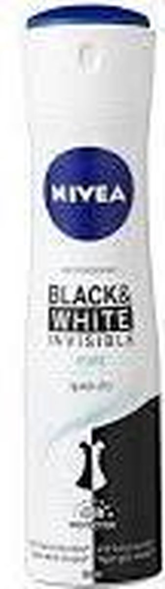 Nivea Deospray Invisible Black & White Pure Woman - 150 ml