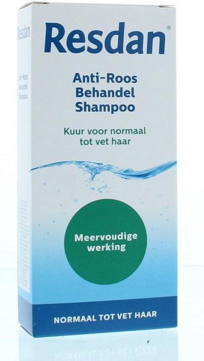 Resdan Medicinale Anti Roos Shampoo Normaal tot Vet Haar - 125 ml