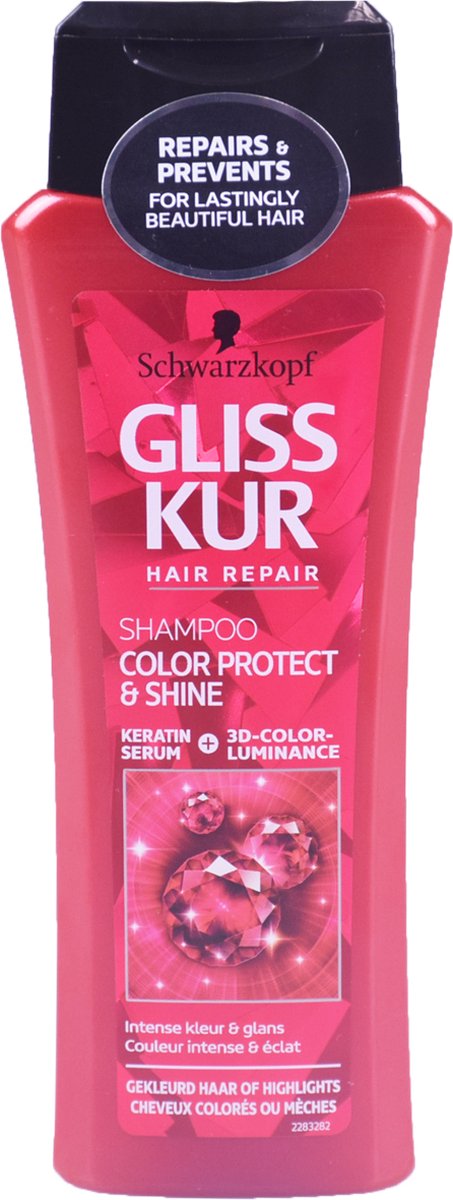 Gliss Kur Shampoo Color Protect & Shine - 250 ml