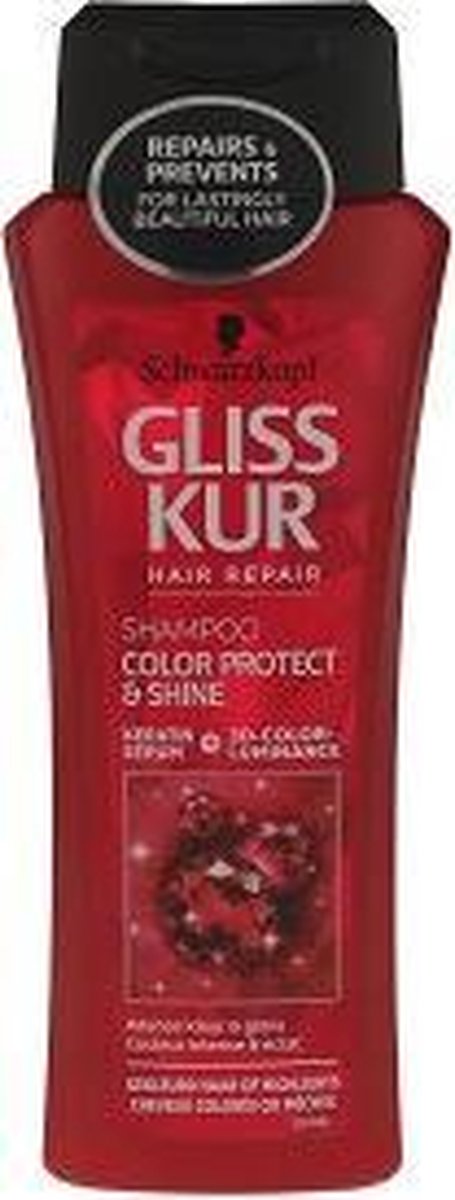 Gliss Kur Shampoo Color Protect & Shine - 250 ml