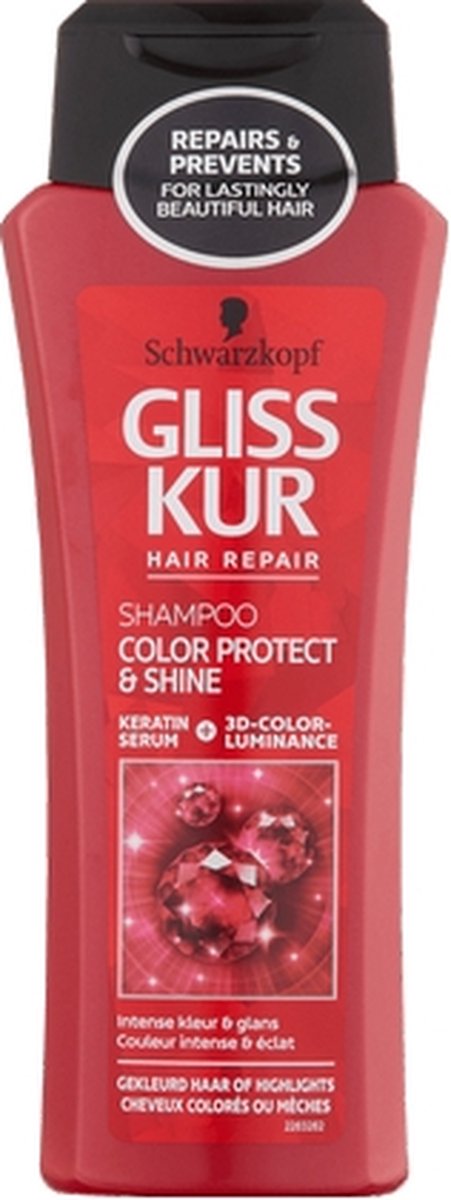 Gliss Kur Shampoo Color Protect & Shine - 250 ml