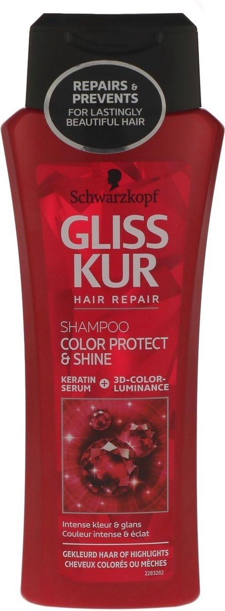 Gliss Kur Shampoo Color Protect & Shine - 250 ml