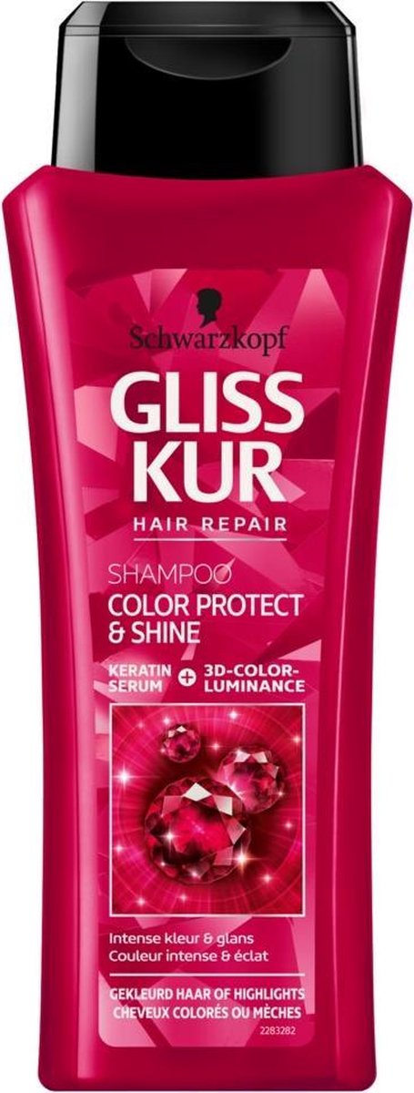 Gliss Kur Shampoo Color Protect & Shine - 250 ml