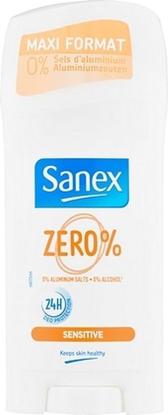 Sanex Deostick Zero% Gevoelige Huid - 65 ml