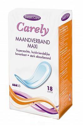 Sweet Care Carely Maxi Maandverband - 18 stuks