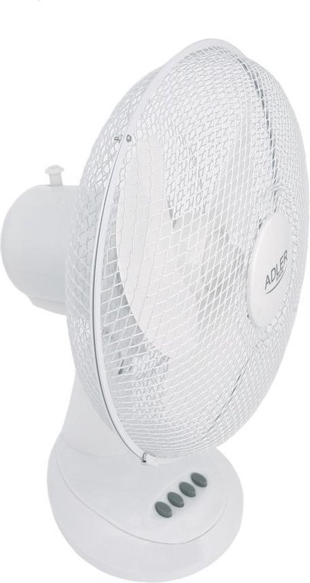 Adler AD 7303 Ventilator - 30 cm - Wit