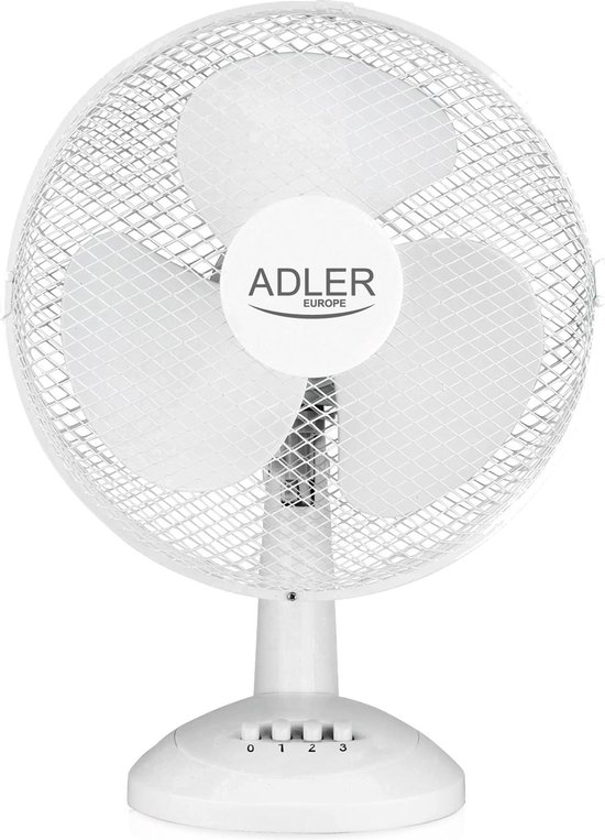 Adler AD 7303 Ventilator - 30 cm - Wit