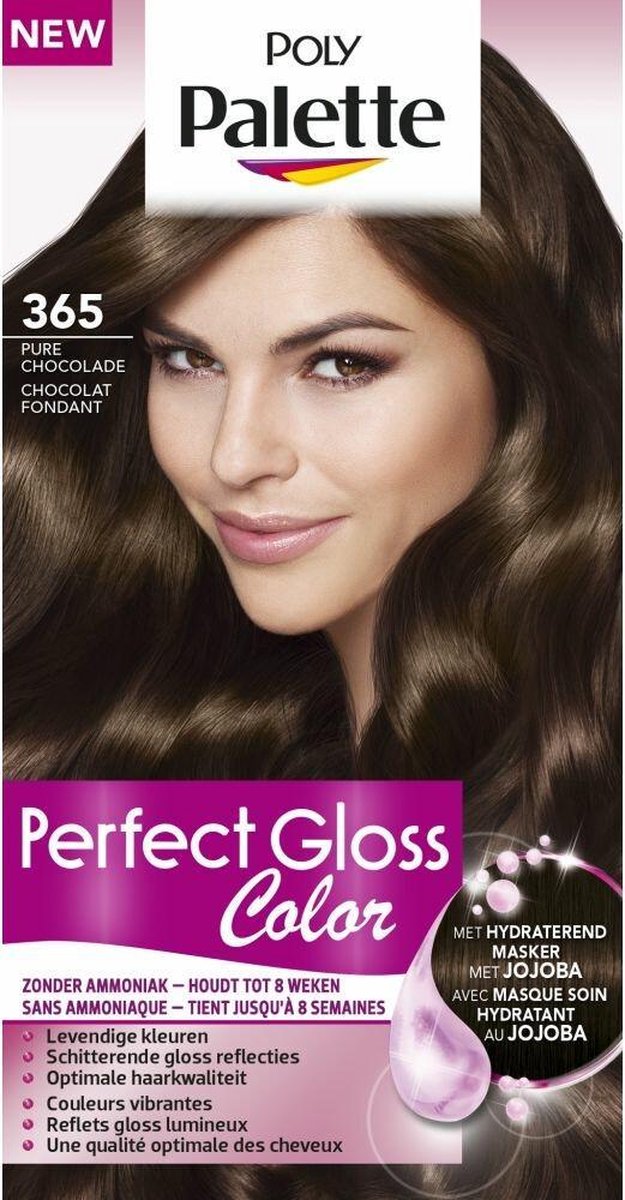 Schwarzkopf Poly Pallette Haarkleuring - 365 Pure Chocolade