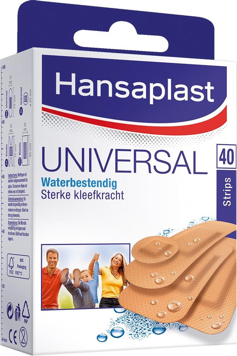 Hansaplast Pleisters - Universal 40 Strips