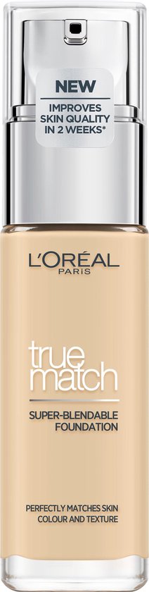 L'Oreal Foundation True Match 1D/1W - Golden Ivory 30 ml - Silver