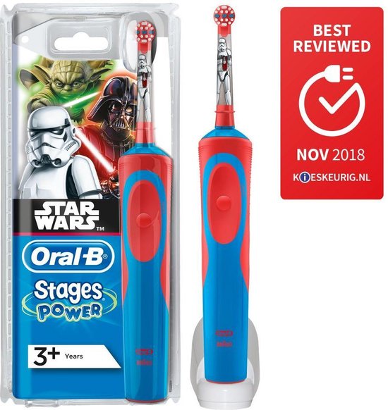 Oral B Oral-B Vitality Kids Star Wars Elektrische Tandenborstel - Rood