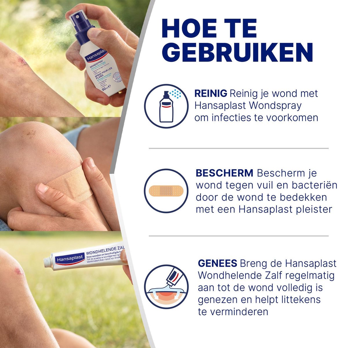 Hansaplast Pleisters - Elastic 2m x 6cm