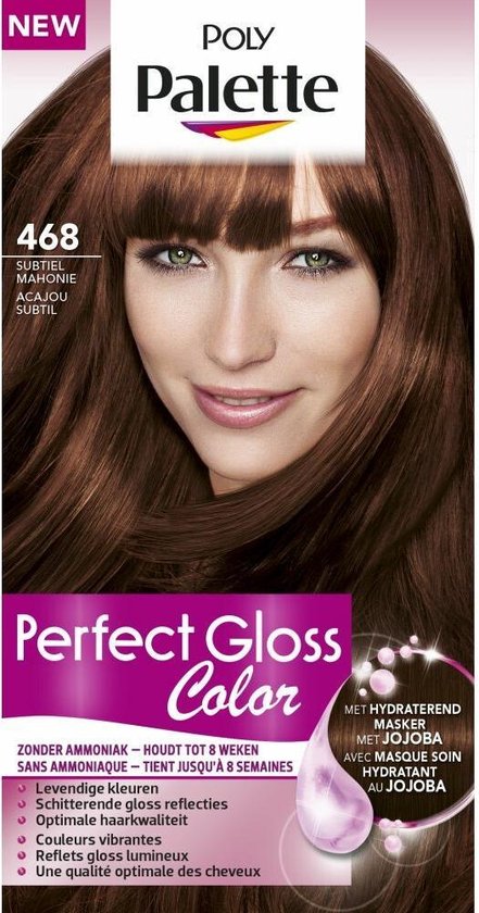 Schwarzkopf Poly Pallette Haarkleuring - 468 Subtiel Mahonie