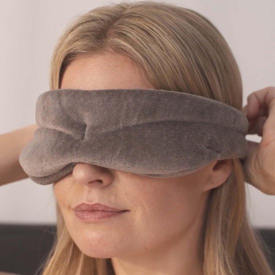 Tempur luxe slaapmasker - Grijs