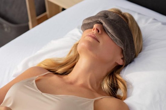 Tempur luxe slaapmasker - Grijs