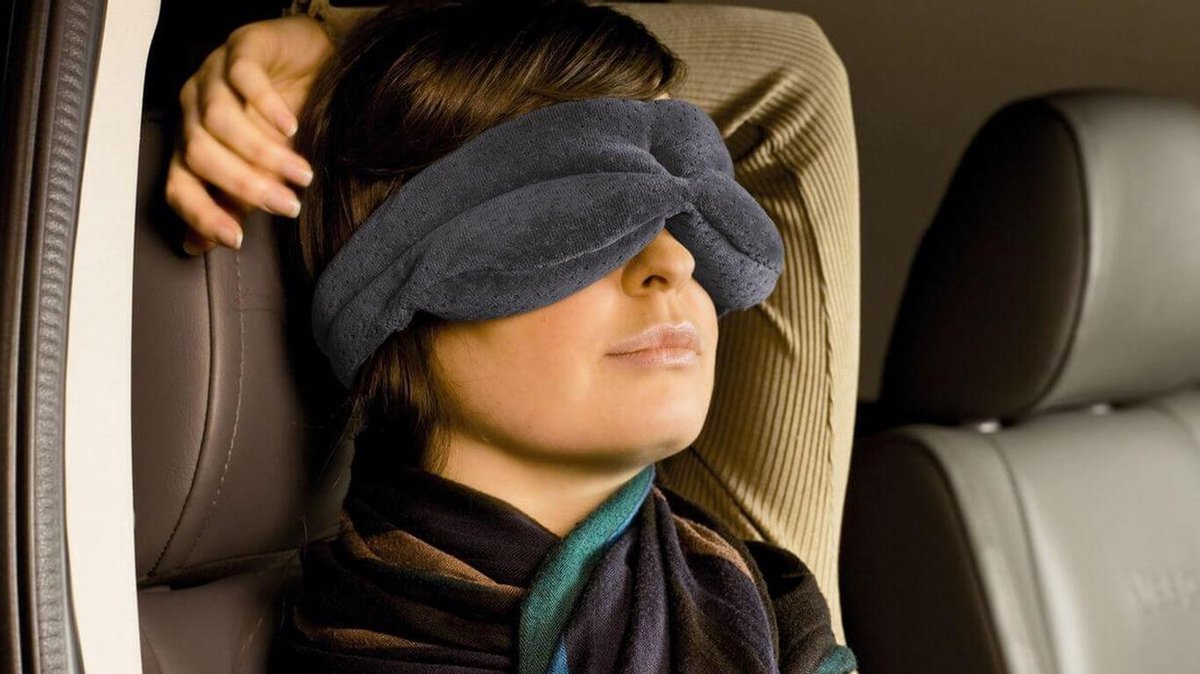 Tempur luxe slaapmasker - Grijs